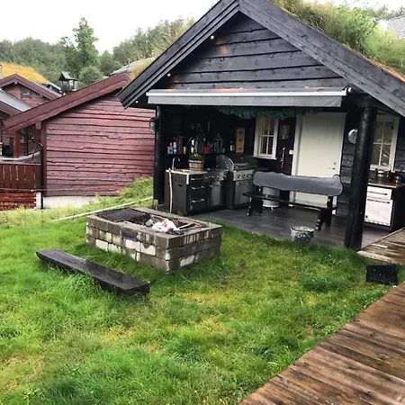 Large Beautiful Log Near Norheimsund And Hardangerfjord * Kvam (Hordaland)